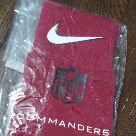 Custom Made Commanders Maroon Socks - Picture 2 of 3